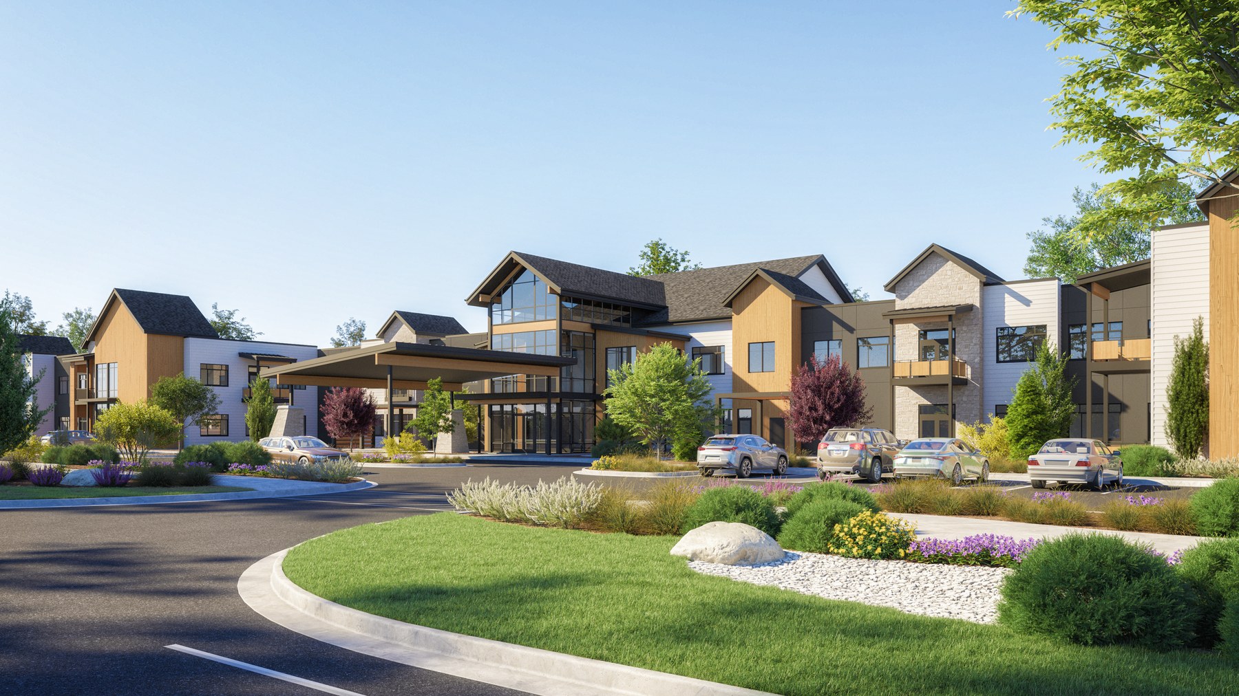 Boise Senior Living Rendering