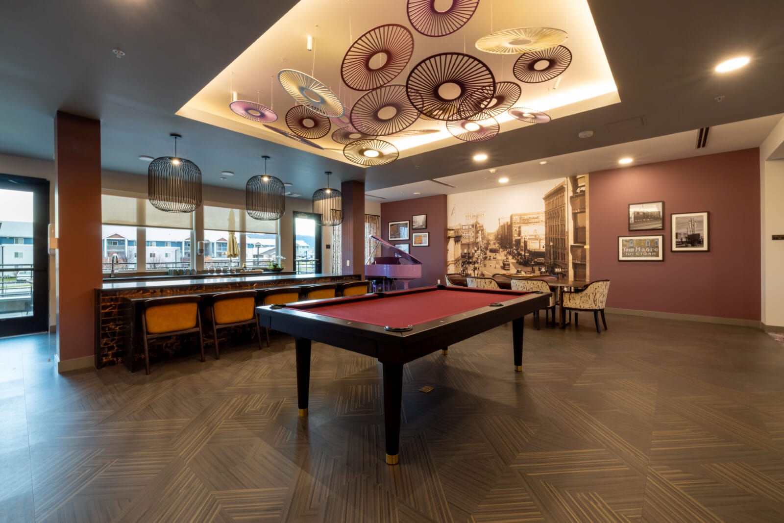 Spokane billiards room